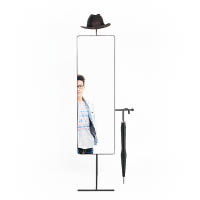 Gentleman Mirror<br>為單身男士而設，從正面看，它像一名紳士，用來提醒單身男要注重儀表，鏡子背後還預留了空位掛衣裳。