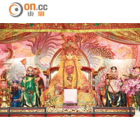 廟內的猴相大聖像，尊稱為大聖佛祖。