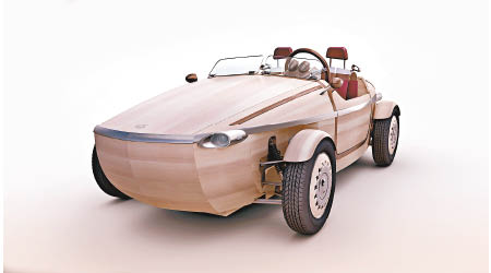 Setsuna用上大量木材製造，並以電動馬達提供動力。