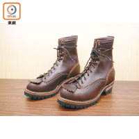 Wesco 8”Jobmaster Lace-To-Toe Brown Toe $5,580