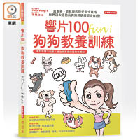 Vivian最近推出的新書《響片100 fun！狗狗教養訓練》，分享響片訓練技巧。