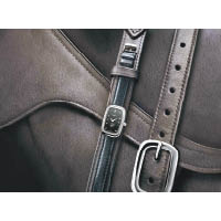 Equestrian Buckle黑色鑲鑽款式 。3,200瑞士法郎（約HK$25,519）