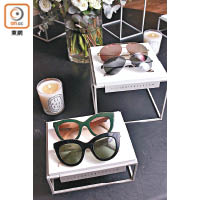 秋冬系列中包括全新的眼鏡產品，據聞部分鏡款更是香港區獨家款式。