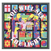 《THE LIGHT》<br>加入字句「YOU WILL SEE THE LIGHT」，提醒觀眾別被宗教和信仰操控。