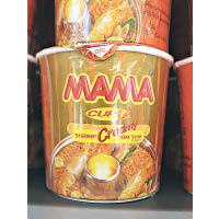 第2位：<br>MAMA Shrimp Creamy Tom Yum Flavour  8.75 Baht（約HK$1.9）