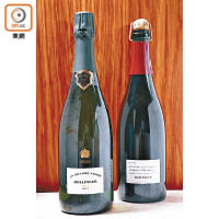 （左起）Bollinger La Grande Annee 2005 $1,488、Bollinger La Côte aux Enfants 2012 $1,368<br>酒窖備有不少獨特佳釀，包括上佳年份的Bollinger La Grande Annee 2005香檳，果香滿滿；而量產款式的葡萄酒，只在店內獨家供應。