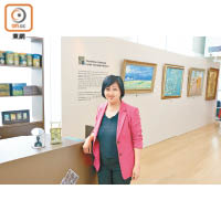 策展人Tracy表示，展覽結合了3種類別的展品，把藝術融入生活。