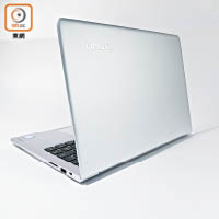 IdeaPad 710S銀色外殼簡約時尚，年輕用家最Like。
