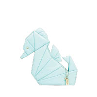 粉藍色海馬Clutch Bag $3,000