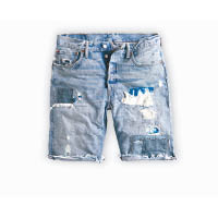 Levi’s 501CT Shorts淺藍色拼接牛仔短褲 $799（F）