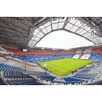 Parc Olympique Lyonnais球場於今年1月才落成，設施和配套均是最新的。