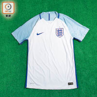 Nike英格蘭主場落場版球衣 $1,099（球迷版 $599）（B）
