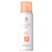 AMPLEUR Luxury White VC隱形清爽防曬噴霧SPF50+/PA++++ $220/70g（D）<br>糅合3種維他命C的神奇力量，能發揮超卓防曬修護功效，減淡已形成的黑色素，預防色斑及老化現象。