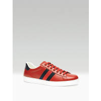 紅×黑色皮革波鞋 $5,100