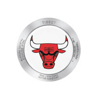 Quickster NBA特別版腕錶─錶底印有球隊著名的公牛標誌。