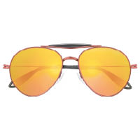GIVENCHY紅色金屬框配橙色鏡片Aviator太陽眼鏡 $2,380（N）