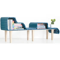OPERIO Sideboard<br>靈感來自《小王子》，設計師將故事情節轉化成日常物件。它既是櫃，也是一張椅子，最特別是以泡綿為主要材料，配合堅固的木頭或金屬椅腳。