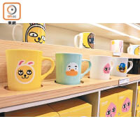 各款陶瓷杯為旗艦店限定產品，W9,900（約HK$69.7）/隻。