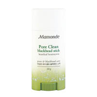 Mamonde Pore Clean Blackhead Stick黑頭毛孔清潔棒 $88（G）<br>含魚腥草成分，有效對抗炎症，清除黑頭粉刺及收細毛孔，屬低刺激性產品。