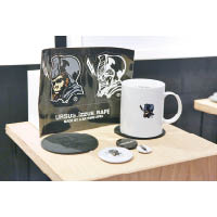 Sticker（購買聯乘系列任何單品即可免費獲贈）、Mug $159、Coaster  Set $129、Badge Set $159