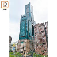君鴻國際酒店坐落在高雄最高地標高雄85大樓的37至85樓內。