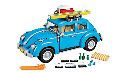 全新LEGO版Volkswagen Beetle，售99.9美元（約$776港元）。