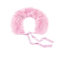 粉紅色毛毛領飾 $3,490