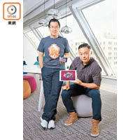 PLAYSTUDIOS ASIA以香港作為亞洲區基地，其Head of Marketing Andrew Wong（左）以及Managing Director John Lin（右）表示，遊戲現提供繁體中文及英文，稍後會加入簡體中文、日文、韓文及泰文，令更多亞洲玩家可以參與。