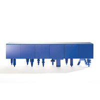 Multileg Cabinet<br>為BD家具設計的多腳組合斗櫃，可按需要自由拼湊，靈感來自朋友家中的床腳。