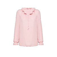 Pennyblack淺粉紅色雪紡上衣 $1,580（H）