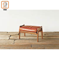 獨家推介：ACME Furniture<br>Delmar木框真皮腳踏 $5,680