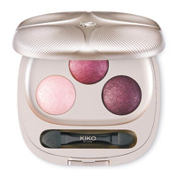 Ross Lovegrove×KIKO MILANO 3 Colours Eyeshadow Palette#01gleaming burgundy $165（B）