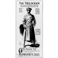 Trench Coat起源於第一次世界大戰時，是英國軍官專用的雨衣。
