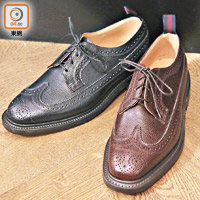 SANDERS Brogue Shoes 各$3,799/對