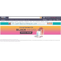 部分網站如amazon.com 11月初已推出Black Friday Deals。