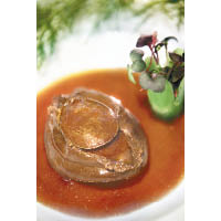 紅燒一品窩麻鮑是譚家菜的熱門名菜之一。