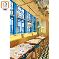 一改傳統中式小菜館格局，新店流露如Café般的清新氣氛。