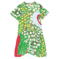TSUMORI CHISATO青綠色花花圖案連身裙 $2,999（C）