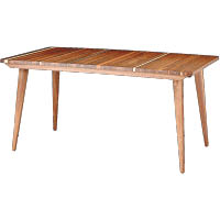 CLASSE的特色餐桌Gemma，桌面以胡桃木、楓木及櫻桃木打造，拼出天然美。$14,199