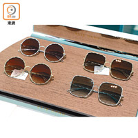 ELIE SAAB首度推出太陽眼鏡，設計風格秉承品牌一貫的優雅氣質。
