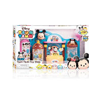 Tsum Tsum Playset<br>簡介：內附Tsum Tsum公仔兩隻<br>原價：$279.9/件<br>優惠價：$179/件（限量優惠100件）<br>攤位：1D17~1D20