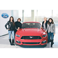 Ford Mustang成為2016年全球女性心目中的風雲高性能車。
