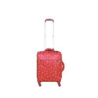Lipault紅色艾菲爾鐵塔圖案行李箱 $1,880（A）