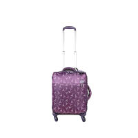 Lipault深紫色艾菲爾鐵塔圖案行李箱 $1,880（A）