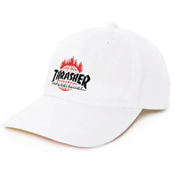 HUF×Thrasher TDS White 6 Panel Hat 36美元（約HK$279）（C）