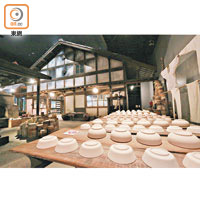 博物館也把當年瀨戶的陶窰工場環境重現。