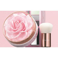 LANCÔME La Rose à Poudrer Parisian with Kabuki提亮粉 $500（E）