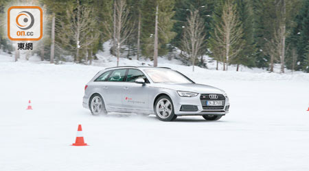 Audi Training Experience的Advanced and Drift Training課程，讓駕駛者遇上突發路況時，可加強應對能力。