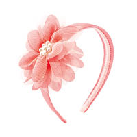 粉紅色立體花頭箍 $430（b）