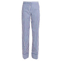 MSGM藍×白色直間西褲 $1,827（A）